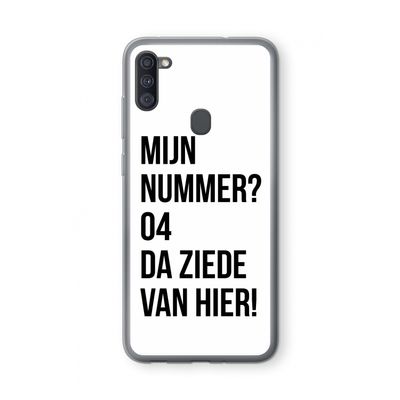 Da ziede van hier: Samsung Galaxy A11 Transparant Hoesje