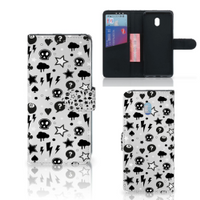 Telefoonhoesje met Naam Xiaomi Redmi 8A Silver Punk - thumbnail