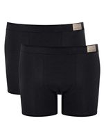 Sloggi - 2p Short - Go Natural - zwart, Maat:M