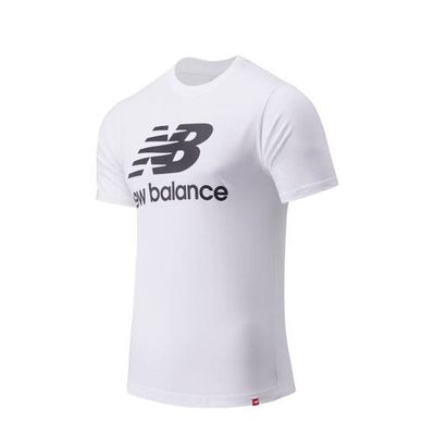 New Balance T-shirt wit/zwart