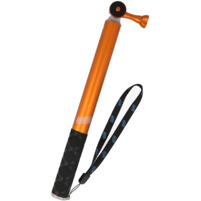 Brofish Selfie pole Large orange 29-114cm + universal mount