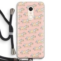 Ponys: Xiaomi Redmi 5 Transparant Hoesje met koord