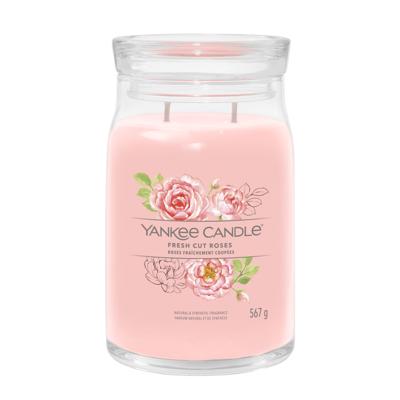 Yankee Candle fresh cut roses large jar