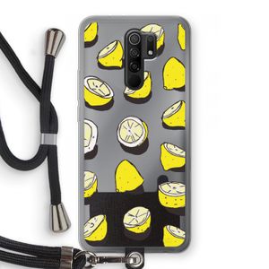 When Life Gives You Lemons...: Xiaomi Redmi 9 Transparant Hoesje met koord