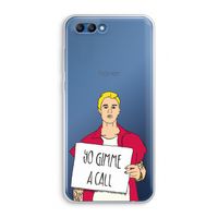 Gimme a call: Honor 10 Transparant Hoesje