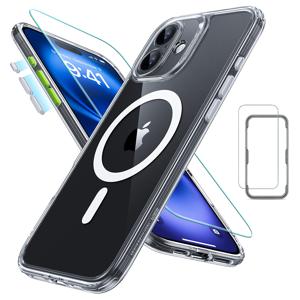 iPhone 16 Plus Classic Pro Case (HaloLock) Set Clear