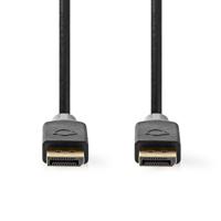 DisplayPort-Kabel | DisplayPort Male | DisplayPort Male | 8K@60Hz | Verguld | 1.0 m | Rond | PVC | A - thumbnail