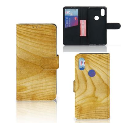 Xiaomi Mi Mix 2s | Book Style Case | Licht Hout