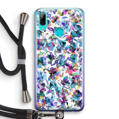 Hibiscus Flowers: Huawei P Smart (2019) Transparant Hoesje met koord