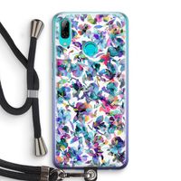 Hibiscus Flowers: Huawei P Smart (2019) Transparant Hoesje met koord Hibiscus Flowers: Huawei P Smart (2019) Transparant Hoesje met koord