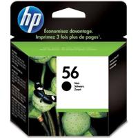 Cartuccia d'inchiostro nero originale HP 56 per HP OfficeJet 5610 e HP PSC 1217/1311/1355 (C6656AE)