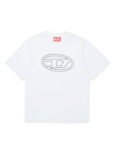 Diesel Kids t-shirt en coton à logo imprimé - Blanc