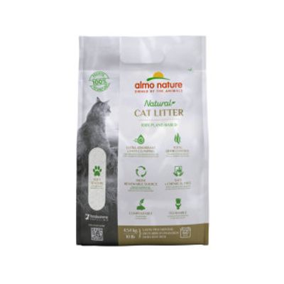 Almo Nature Natural Soft Texture plantaardige kattenbakvulling 2 x 4,54 kg