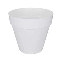 Bloem pot elho ronde plastic loft wit Ø 50 x h.44 cm 48 l