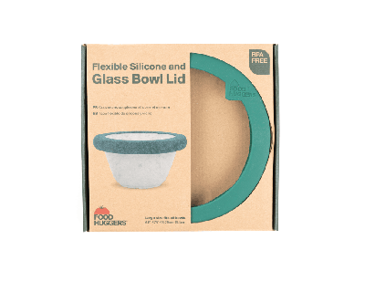 Food Huggers Siliconen deksel - gradual green - large