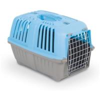Transportkrat - AIMÉ - PRATIKO voor honden en katten van kunststof, 48 x 31 x 32 cm, metalen deur