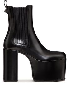 Valentino Garavani bottines Valentino Garavani Club à plateforme 125mm - Noir