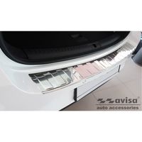 RVS Bumper beschermer passend voor Seat Leon IV ST 2020- 'Ribs' AV235490 RVS Bumper beschermer passend voor Seat Leon IV ST 2020- 'Ribs' AV235490