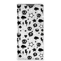 Mobiel BookCase Samsung Galaxy S20 FE Silver Punk - thumbnail