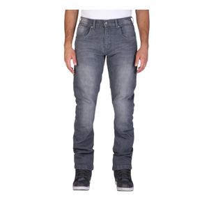 MODEKA Glenn II, Motorjeans heren, Soft Wash Grijs Lengte 32