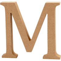 Creativ Company Letter m mdf 8cm, 1st.