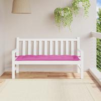 VidaXL Tuinbankkussen 150x50x7 cm oxford stof roze