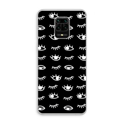 Eye pattern #3: Xiaomi Redmi Note 10 Lite Transparant Hoesje