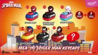 Spider Man Mini Egg Attack Blind Box Figures keycaps 5 cm Assortment (6)