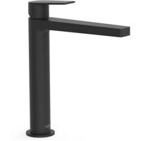 Wastafelkraan Tres Project | Opbouw | Mengkraan | Hoog model | 1-hendel | Rond | Zwart mat