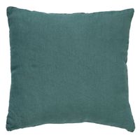 Dutch Decor - LINN - Kussenhoes 45x45 cm - 100% linnen - effen kleur - Sagebrush Green - groen - thumbnail