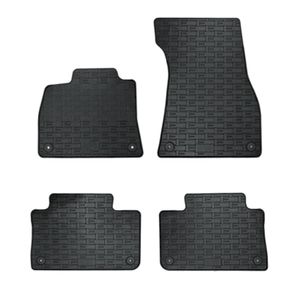 Rubber matten passend voor Audi E-Tron 2018- (4-delig + montagesysteem) CKRAU02