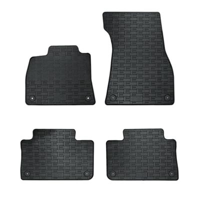 Rubber matten passend voor Audi E-Tron 2018- (4-delig + montagesysteem) CKRAU02