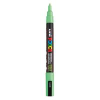 Uni Posca pc3m verfmarker lichtgroen - ronde punt tot 1,3 mm
