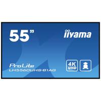 Iiyama PROLITE LH5560UHS-B1AG Digital Signage display Energielabel: G (A - G) 139 cm 54.6 inch 3840 x 2160 Pixel 24/7 - thumbnail