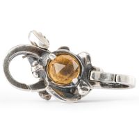 Trollbeads TAGLO-00118 Schildpad zilver-citrienkwarts bruin