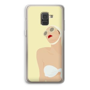 Summer: Samsung Galaxy A8 (2018) Transparant Hoesje