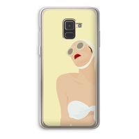 Summer: Samsung Galaxy A8 (2018) Transparant Hoesje
