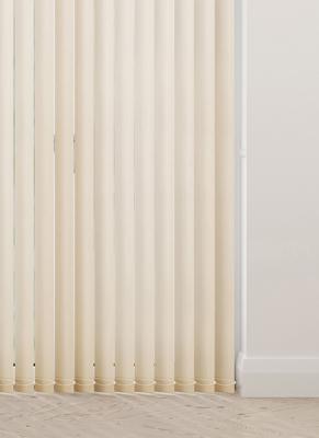 Verticale lamellen - Unicolour creme