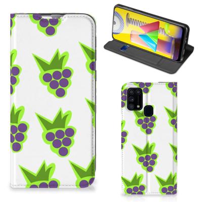 Samsung Galaxy M31 | Flip Style Cover | Druiven