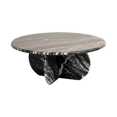 Richmond Ronde Salontafel 'Bancroft' Marmer, 90cm