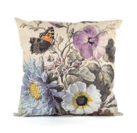 Buitenkussen Boeket Bloemen Met Vlinder 45 x 45 cm Anna's Collection - Annas collection