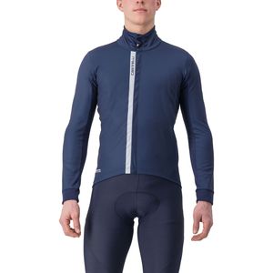 Castelli Entrata lange mouw fietsjack blauw heren L