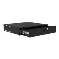 Penn Elcom R2295-2UK lichtgewicht racklade met slot 2 HE 385mm