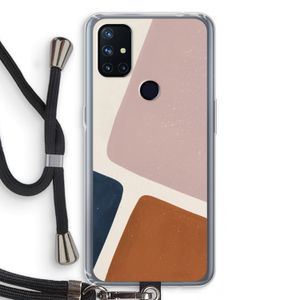Geo #2: OnePlus Nord N10 5G Transparant Hoesje met koord