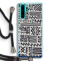 Marrakech print: Huawei P30 Pro Transparant Hoesje met koord