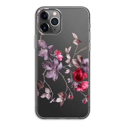 Mooie bloemen: iPhone 11 Pro Transparant Hoesje