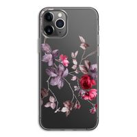 Mooie bloemen: iPhone 11 Pro Transparant Hoesje