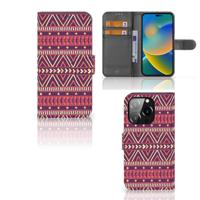 iPhone 14 Pro | Telefoon Hoesje | Aztec Paars