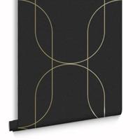 Graham & Brown - Vliesbehang - Palais Black & Gold - 10mx53cm