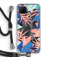 Tropisch: Huawei P40 Lite Transparant Hoesje met koord